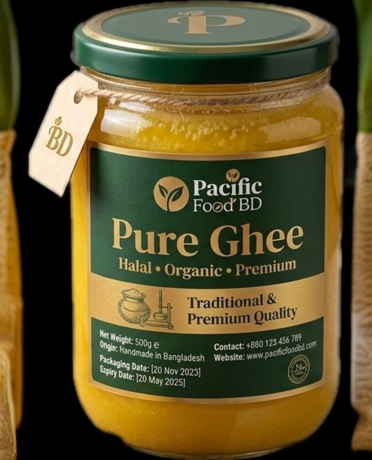 Ghee (গাওয়া ঘি) - 450 GM