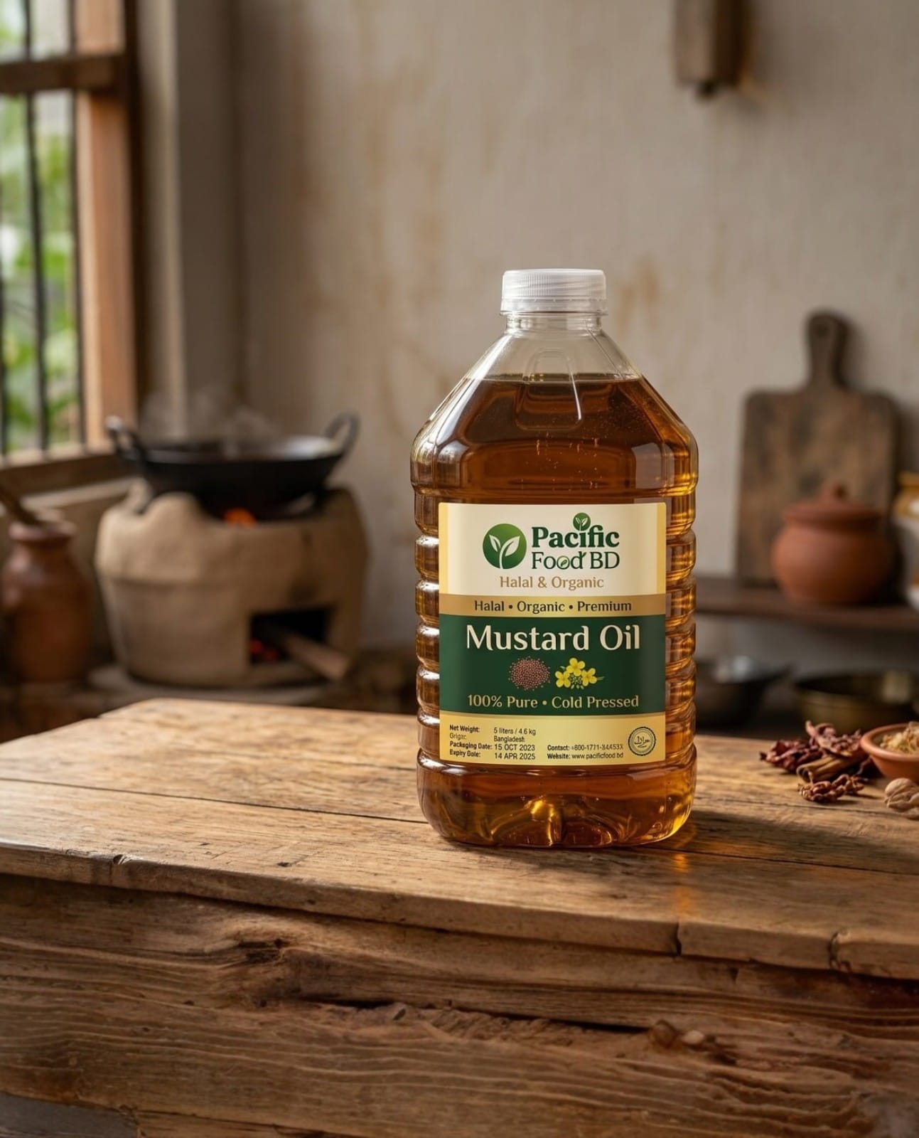 Mustard Oil (সরিষার তেল) - 5 LITTER
